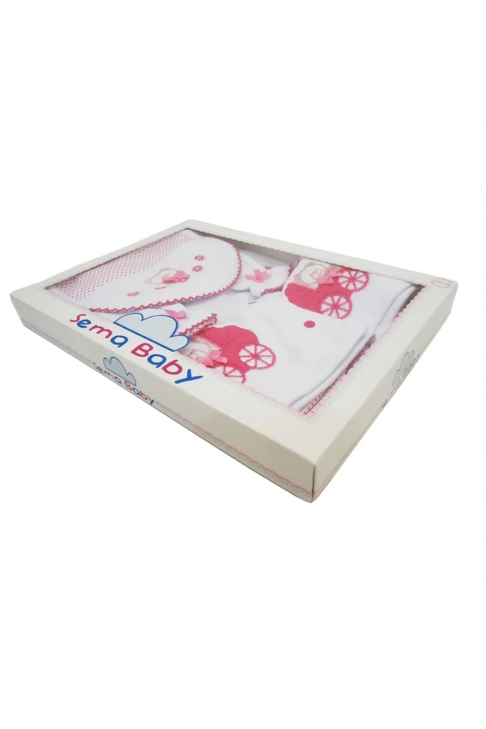 Sema Bebe 5li Set - Pembe