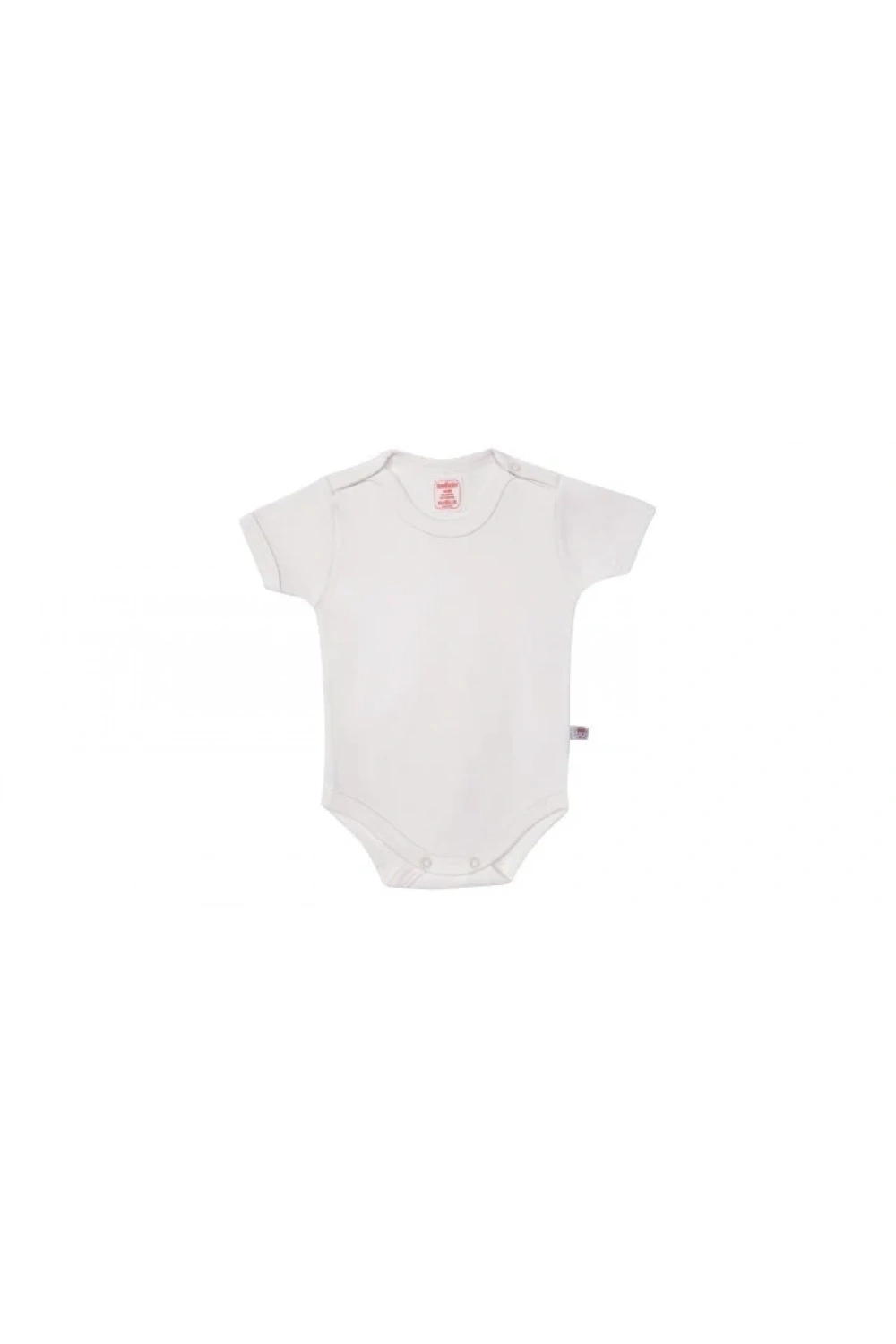 Sevi Bebe Şardonlu Yarım Kollu Body - Krem 6 Ay