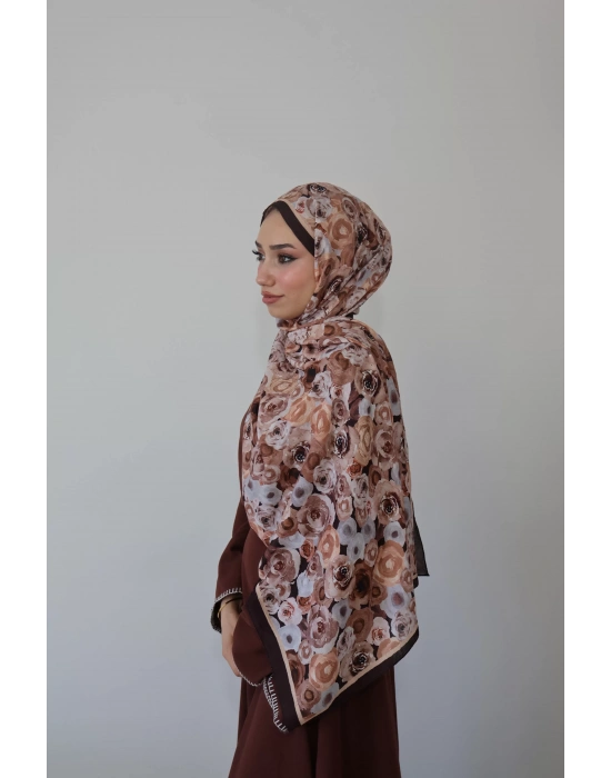 Yazlık Rose Şal