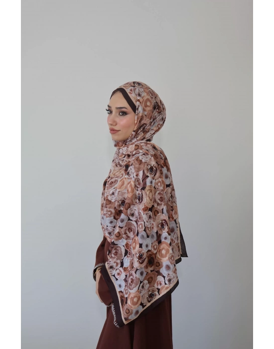 Yazlık Rose Şal