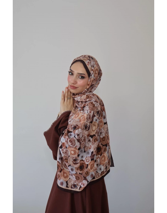 Yazlık Rose Şal