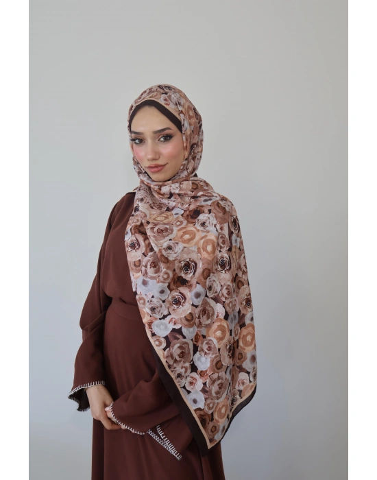 Yazlık Rose Şal