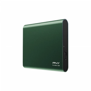 PNY Pro Elite Yeşil 250 GB 880/900MB/s USB 3.2 Gen 2 Type-C Taşınabilir SSD (PSD0CS2060GN-250-RB)