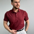BORDO PREMİUM POLO YAKA TİŞÖRT