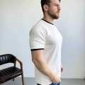 EKRU RİNGER RETRO TİŞÖRT