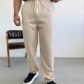 BEJ BEL LASTİKLİ PANTOLON