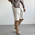BEJ KETEN ŞORT