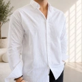 BEYAZ FRESH KETEN RELAXED FİT GÖMLEK