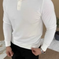 BEYAZ POLO YAKA TRİKO