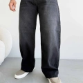 ANTRASİT EXTRA BAGGY KALIP KOT PANTOLON