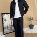 Lacivert Denim Kot Takım