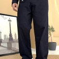 Lacivert Denim Kot Takım