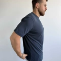 LACİVERT TENCEL MODAL KUMAŞ RELAXFİT TŞÖRT