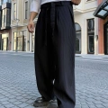 SİYAH KORE KALIP FİTİLLİ BALON BAGGY PANTOLON