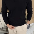 SİYAH POLO YAKA TRİKO