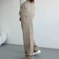 VİZON BAGGY KALIP GABARDİN PANTOLON
