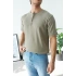 ÇAĞLA YEŞİLİ 4 DÜĞME HANLEY YAKA TİŞÖRT