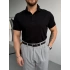 SİYAH PREMİUM POLO YAKA TİŞÖRT