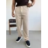 BEJ BEL LASTİKLİ PANTOLON
