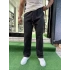 Bel Lastikli Kot Pantolon Siyah