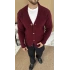 BORDO DÜĞMELİ TRİKO HIRKA