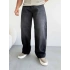ANTRASİT EXTRA BAGGY KALIP KOT PANTOLON