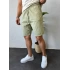 Gabardin Kumaş Şort Mint Yeşili
