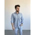 Kot Gömlek Buz Mavi