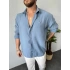 Mavi Modal Kumaş Gömlek