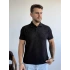SİYAH KARARLI POLO YAKA TİŞÖRT