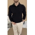 SİYAH POLO YAKA TRİKO