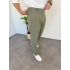 Tokalı Harvest Baggy Kumaş Pantolon Haki Yeşili