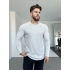 Waffle Kumaş Sweat Gri