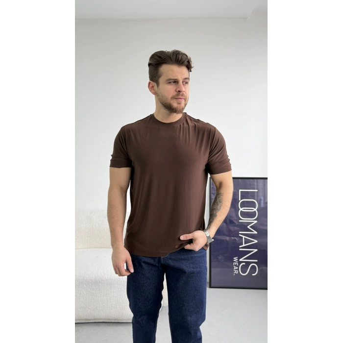 ACI KAHVE BASİC REGULER KALIP TİŞÖRT