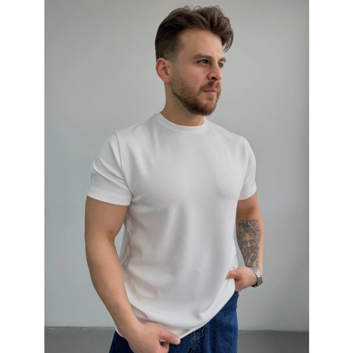 BEYAZ OYSH İTHAL KUMAŞ TİŞÖRT