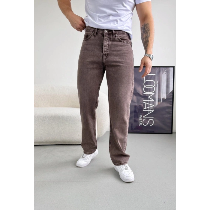 Baggy Kot Pantolon Kahverengi