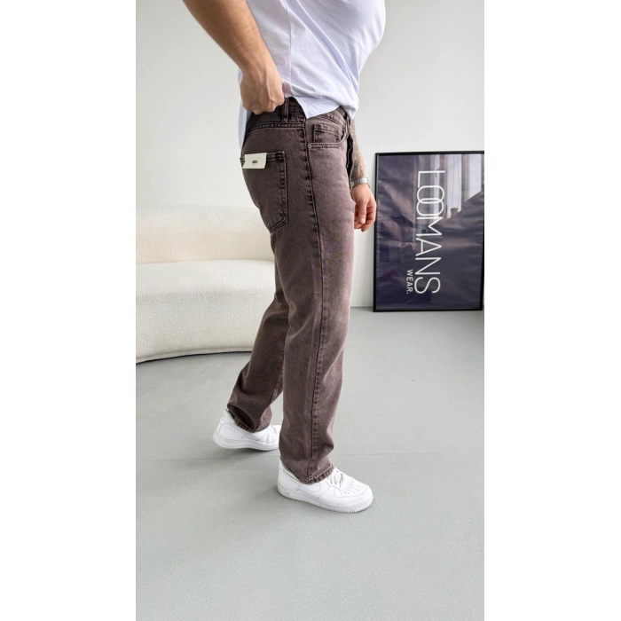 Baggy Kot Pantolon Kahverengi