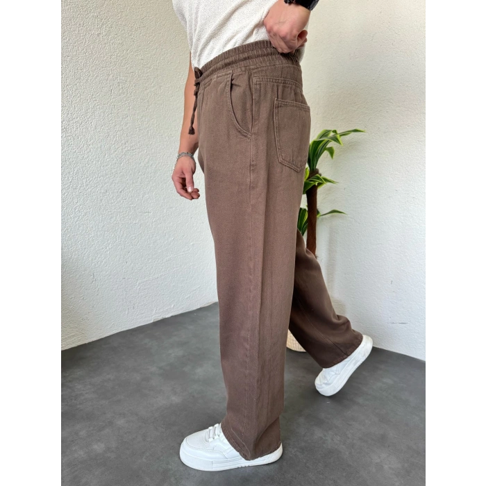 Extra Baggy Pantolon Acı Kahve