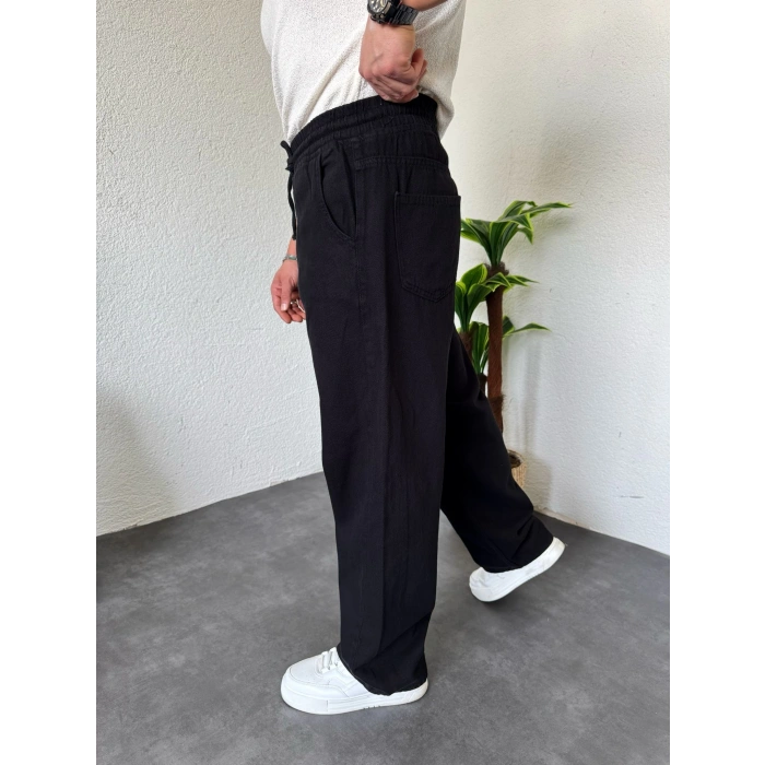 Extra Baggy Pantolon Siyah