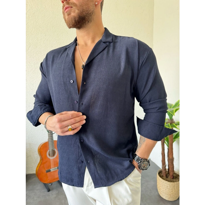 Gömlek Lacivert