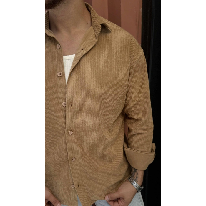HARDAL KADİFE FİTİLLİ GÖMLEK