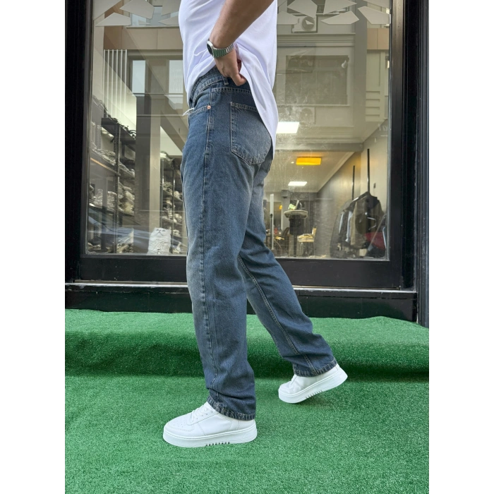 Koyu Lacivert Regular Kalıp Kot