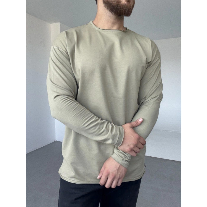 Pis Kesim Sweat Çağla Yeşili