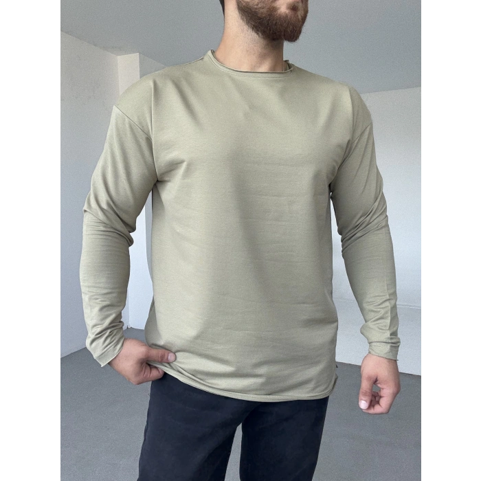 Pis Kesim Sweat Çağla Yeşili