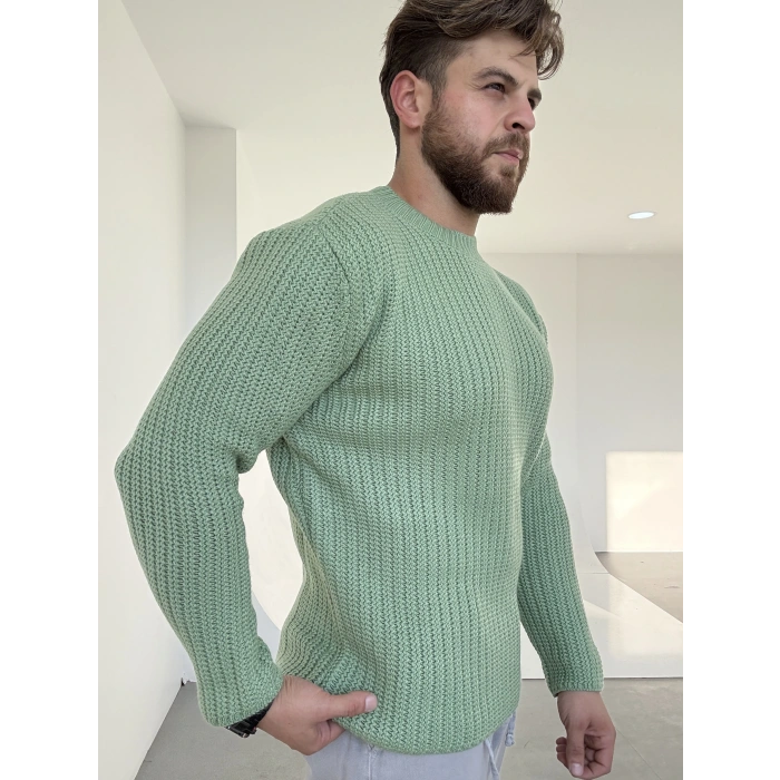 Reguler Kalıp Kazak Çağla Yeşil