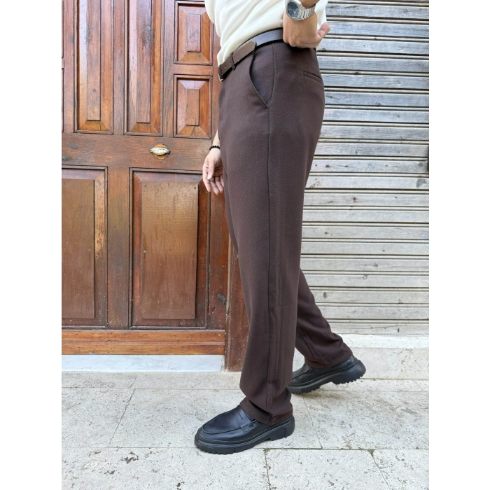 Yün Pantolon Kahve