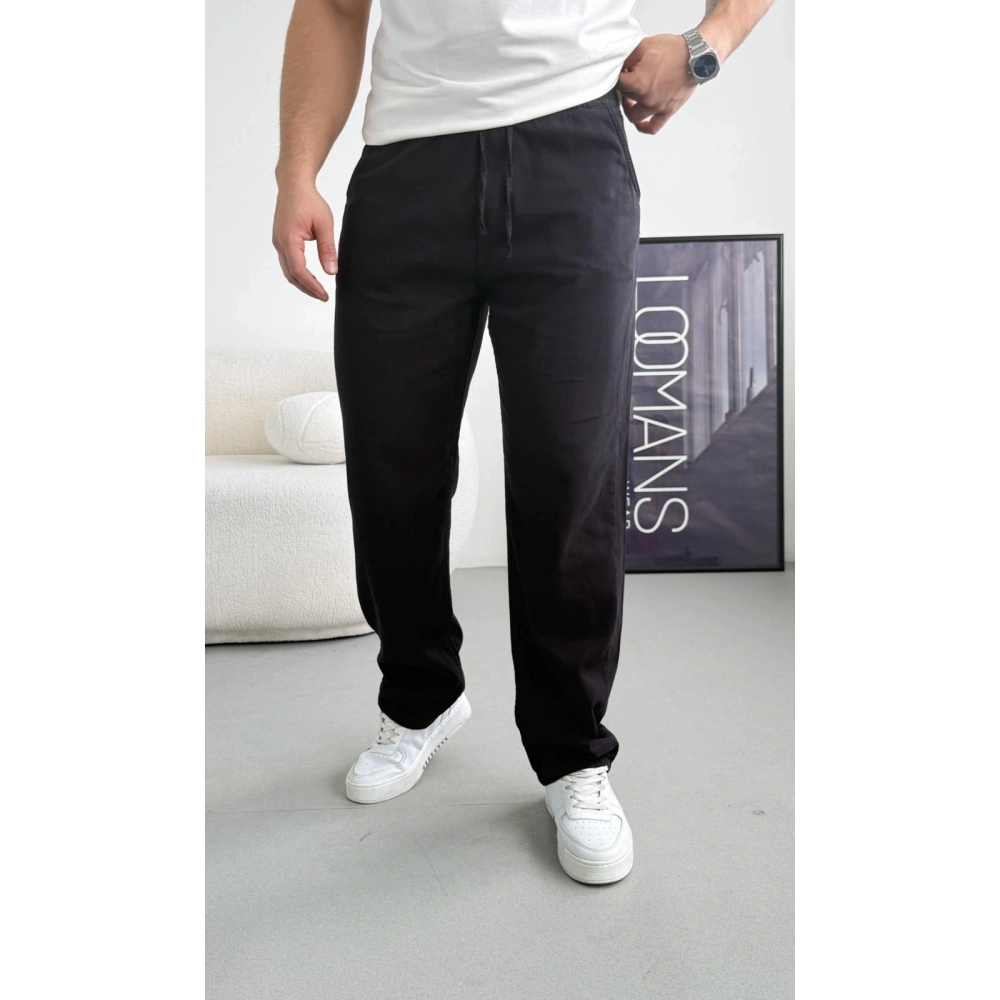 SİYAH GABARDİN PANTOLON