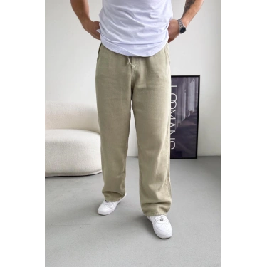MİNT YEŞİLİ EXTRA BAGGY GABARDİN PANTOLON