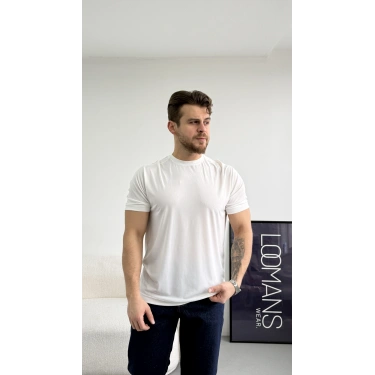 BEYAZ BASİC REGULER KALIP TİŞÖRT