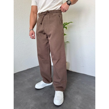 Extra Baggy Pantolon Acı Kahve